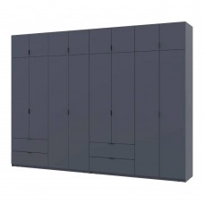 Шафа для одягу Doros Лукас Графіт 4+4 ДСП 320х50х240 DRS-011700 (42005129)
