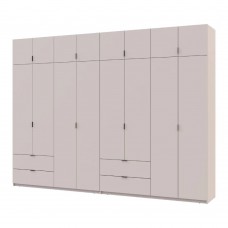 Шафа для одягу Doros Лукас Кашемір 4+4 ДСП 320х50х240 DRS-011720 (42005128)