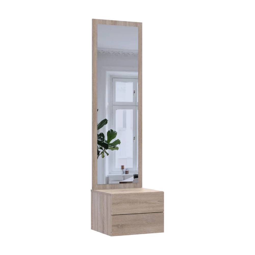 Підвісна тумба з дзеркалом Doros Сола 45х40х168,6 DRS-011743 (44900345)