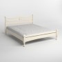 Двуспальная деревянная кровать Mebigrand Даллас Серо-синий (S7010R90B) 140х190 см (MBG-5901)