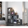 Стеллаж Doros Степь 4х4 Графит открытый 136.2х28.8х140.7 DRS-011769 (41516167)