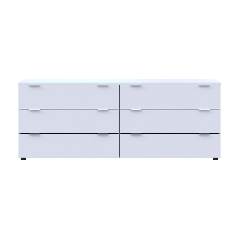 Комод Doros Рон 9 Белый 6 Ящиков 160х38х62 DRS-011777 (41516175)