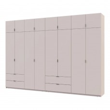 Шафа для одягу Doros Лукас Кашемір 4+4 ДСП 340х50х240 DRS-011721 (42005140)