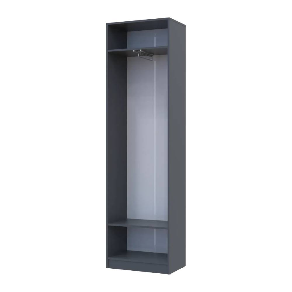 Шкаф для одежды Doros Сола Графит / Серый 60х40х215 DRS-011744 (44900341)