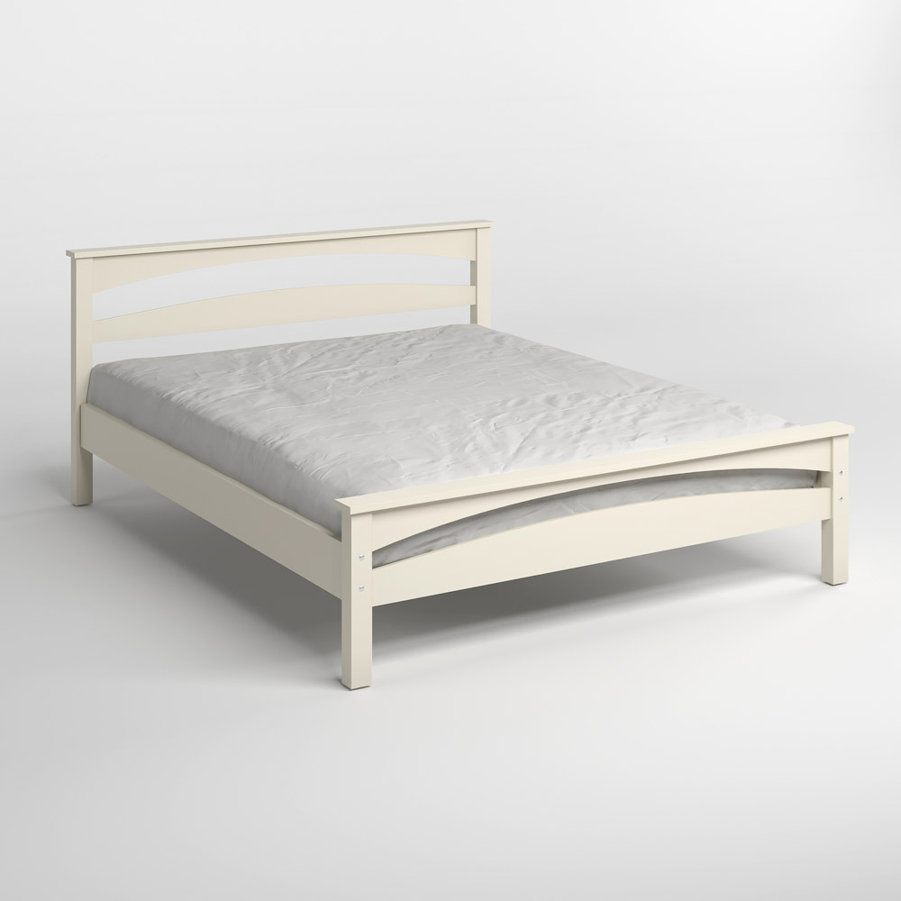 Полуторне дерев'яне ліжко Mebigrand Чикаго Сіті Айворі (S0505Y30R) 120х200 см (MBG-9893)
