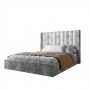 Двуспальная кровать с подъемным механизмом LION Нино 180x200 см SILK 101 Бежевый (LION-045021)