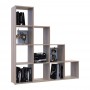 Стеллаж Doros Степь 4х4 Дуб сонома открытый 136.2х28.8х140.7 DRS-011770 (41516165)