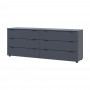 Комод Doros Рон 9 Графит 6 Ящиков 160х38х62 DRS-011778 (41516176)