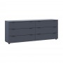 Комод Doros Рон 9 Графит 6 Ящиков 160х38х62 DRS-011778 (41516176)