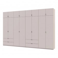 Шафа для одягу Doros Лукас Кашемір 4+4 ДСП 360х50х240 DRS-011722 (42005144)