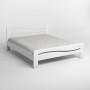 Полуторная деревянная кровать Mebigrand Неаполь Белый (RAL9003) 120х200 см (MBG-3731)