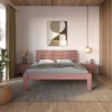 Полуторная деревянная кровать Mebigrand Техас Орех лесной 120х190 см (MBG-9646)