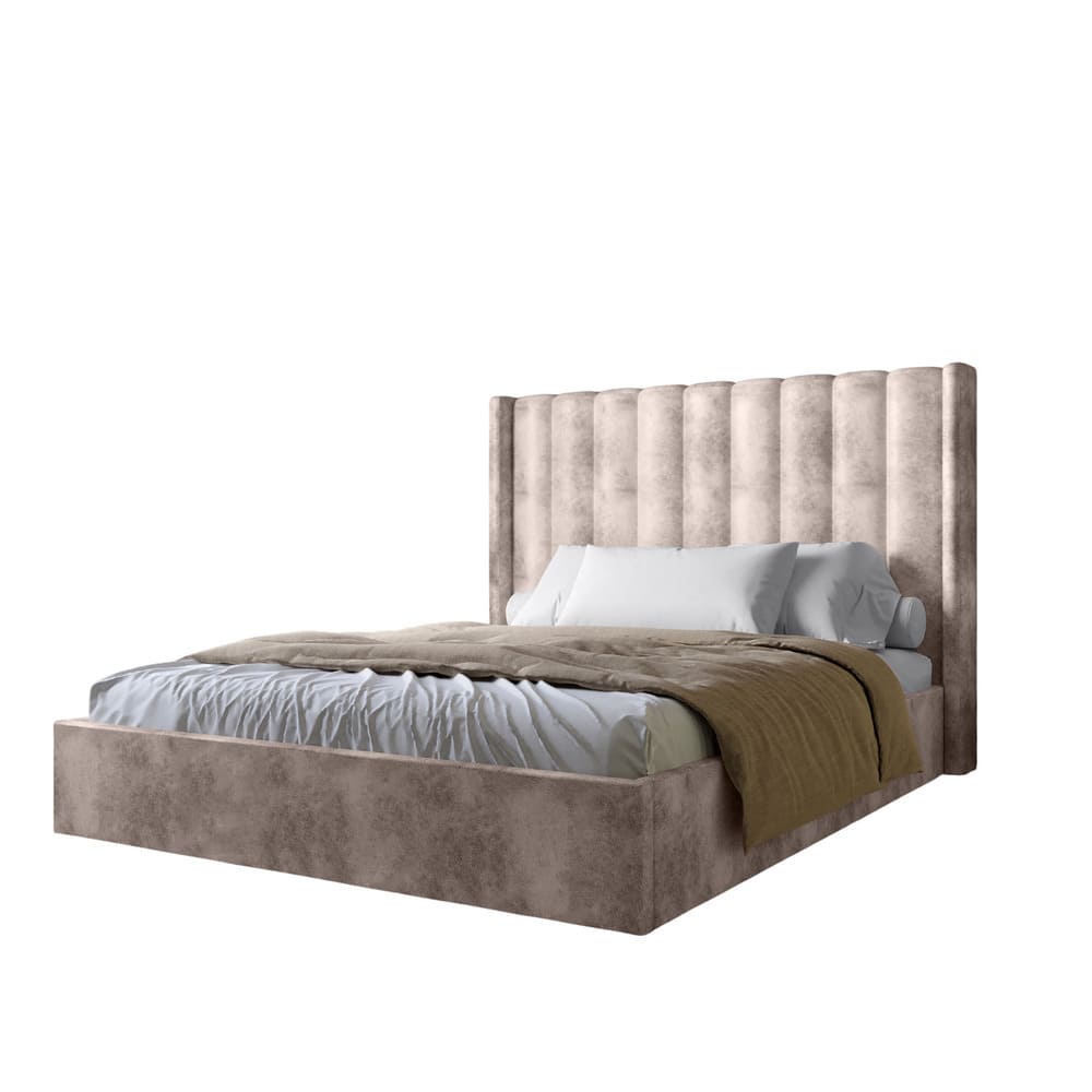 Двоспальне ліжко з підйомним механізмом LION Ніно 160x200 см SILK 402 Лотус (LION-045062)