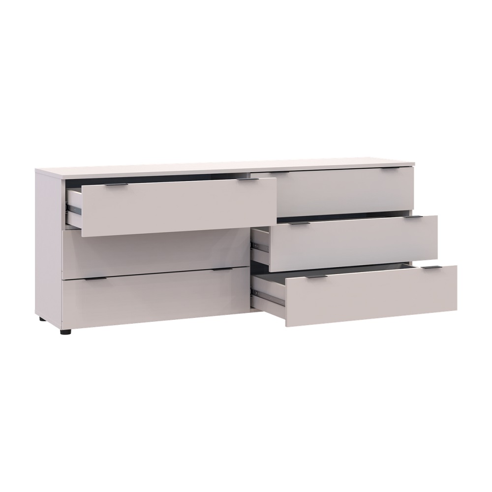 Комод Doros Рон 9 Кашемір 6 скриньок 160х38х62 DRS-011779 (41516174)