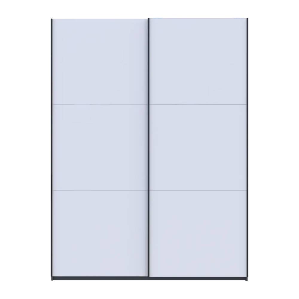 Шафа-купе Doros G-Caiser Графіт/Білий 2 ДСП / 3 частини 180х60х240 DRS-011729 (44900262)