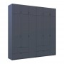 Шкаф для одежды Doros Лукас Графит 3+3 ДСП 240х50х240 DRS-011693 (42005109)