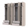 Шкаф для одежды Doros Лукас Кашемир 3+3 ДСП 240х50х240 DRS-011713 (42005108)