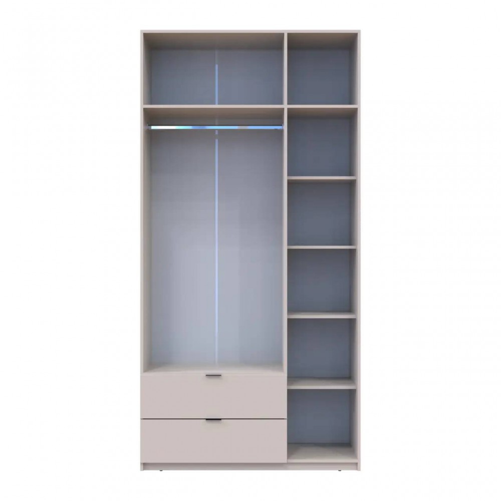 Шкаф для одежды Doros Лукас Кашемир 3ДСП 120х50х240 DRS-011653 (80737798)