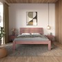 Полуторная деревянная кровать Mebigrand Техас Орех лесной 120х200 см (MBG-9647)