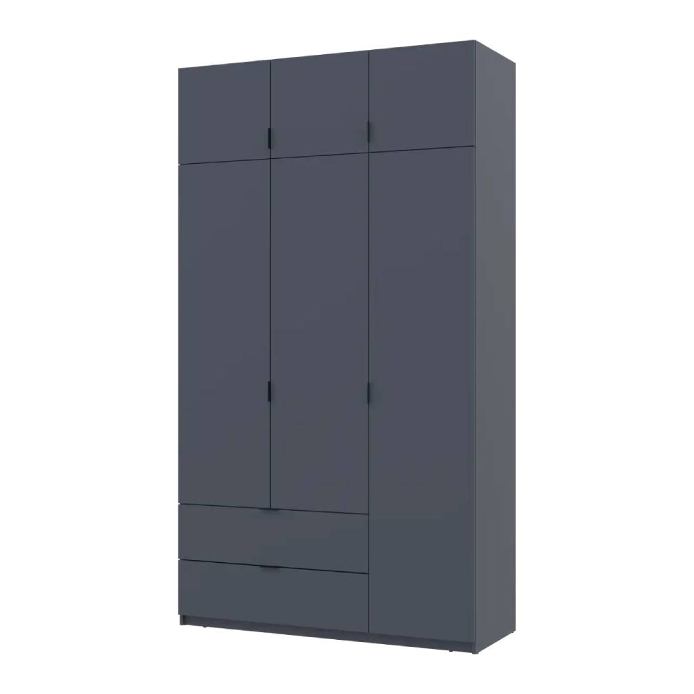 Шкаф для одежды Doros Лукас Графит 3ДСП 135х50х240 DRS-011654 (80737801)