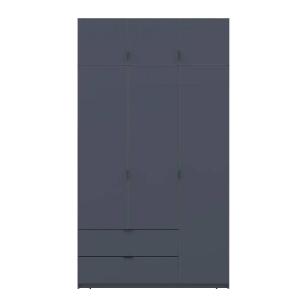 Шкаф для одежды Doros Лукас Графит 3ДСП 135х50х240 DRS-011654 (80737801)