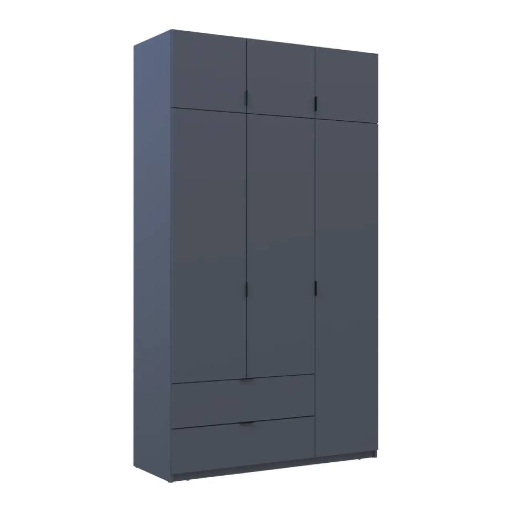 Шкаф для одежды Doros Лукас Графит 3ДСП 135х50х240 DRS-011654 (80737801)