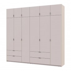 Шафа для одягу Doros Лукас Кашемір 3+3 ДСП 255х50х240 DRS-011714 (42005112)