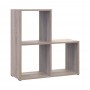 Стеллаж Doros Степь 2х2 Дуб сонома открытый 69х28.8х71.4 DRS-011762 (41516155)