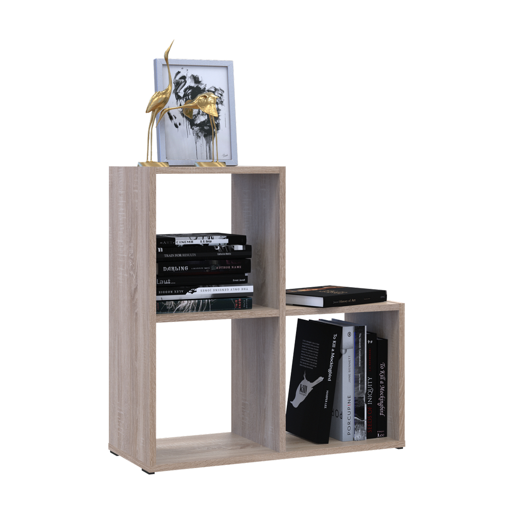 Стеллаж Doros Степь 2х2 Дуб сонома открытый 69х28.8х71.4 DRS-011762 (41516155)