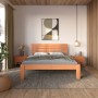 Полуторная деревянная кровать Mebigrand Техас Яблоня 120х190 см (MBG-9711)