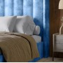 Двуспальная кровать с подъемным механизмом LION Нино 180x200 см SILK 104 Кофейный (LION-045024)