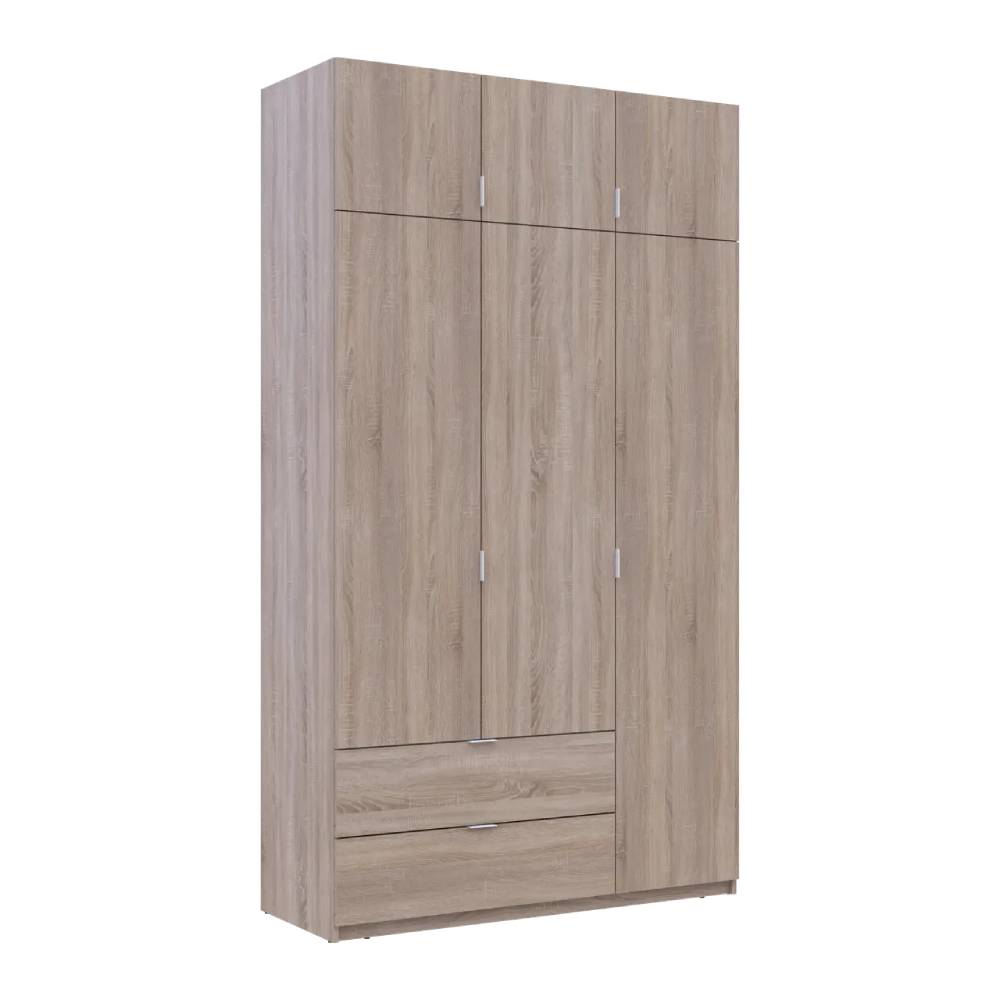 Шкаф для одежды Doros Лукас Дуб Сонома 3ДСП 135х50х240 DRS-011655 (80737803)