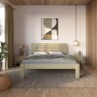 Полуторная деревянная кровать Mebigrand Техас Оливковый (RAL1020) 120х200 см (MBG-9687)