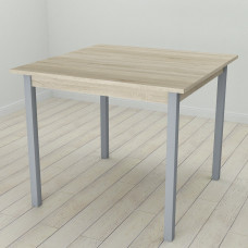 Стол кухонный Ferrum-decor Диего 75x80x80 Серый ДСП Сонома 16мм (FRD-106306)