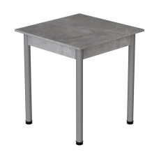 Стол кухонный Ferrum-decor Агата 75x80x80 Серый ДСП Бетон 16мм (FRD-105559)