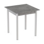 Стол кухонный Ferrum-decor Диего 75x90x90 Белый ДСП Бетон 16мм (FRD-105579)