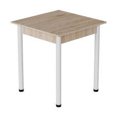 Стол кухонный Ferrum-decor Агата 75x80x80 Белый ДСП Сан-Марино 16мм (FRD-105635)