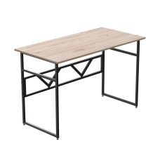 Компьютерный стол Ferrum-decor Раян 76x100x60 черный ДСП Дуб Сан-Марино 32мм (FRD-103679)