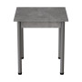 Стіл кухонний Ferrum-decor Агата 75x90x90 Сірий ДСП Бетон 16мм (FRD-105562)