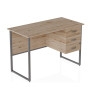Компьютерный стол Ferrum-decor Гарри 75x120x70 серый ДСП Дуб Сан-Марино 32мм (FRD-101479)