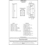 Шафа розпашна Еверест Бриз ШП-2 сонома + трюфель (DTM-2302)