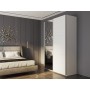 Шкаф-купе двухдверный Doros G-Caiser 160х60х240 см Белый/Зеркало (DRS-011011)