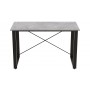 Письменный стол Ferrum-decor Драйв 750x1200x700 Черный металл ДСП Бетон 16 мм (FRD-103177)