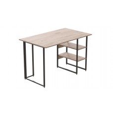 Компьютерный стол Ferrum-decor Кевин 75x120x60 черный ДСП Дуб Сан-Марино 32мм (FRD-103807)
