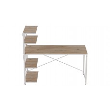 Компьютерный стол Ferrum-decor Джек 75x140x60 Белый ДСП ДСП Дуб Сан-Марино (FRD-104408)