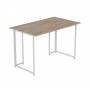 Компьютерный стол Ferrum-decor Ханна 75x120x70 белый ДСП Дуб Сан-Марино 32мм (FRD-104038)