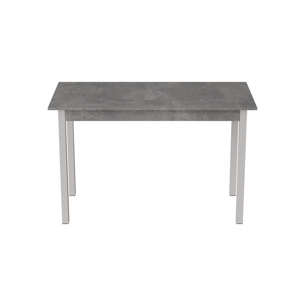 Стол кухонный Ferrum-decor Марио 75x120x80 Белый ДСП Бетон 16мм (FRD-105588)