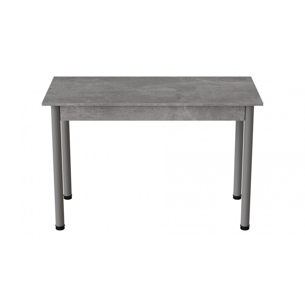 Стол кухонный Ferrum-decor Бенита 75x120x70 Серый ДСП Бетон 16мм (FRD-105568)