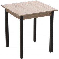 Стол кухонный Ferrum-decor Агата 75x70x70 Черный ДСП Сан-Марино 16мм (FRD-105668)