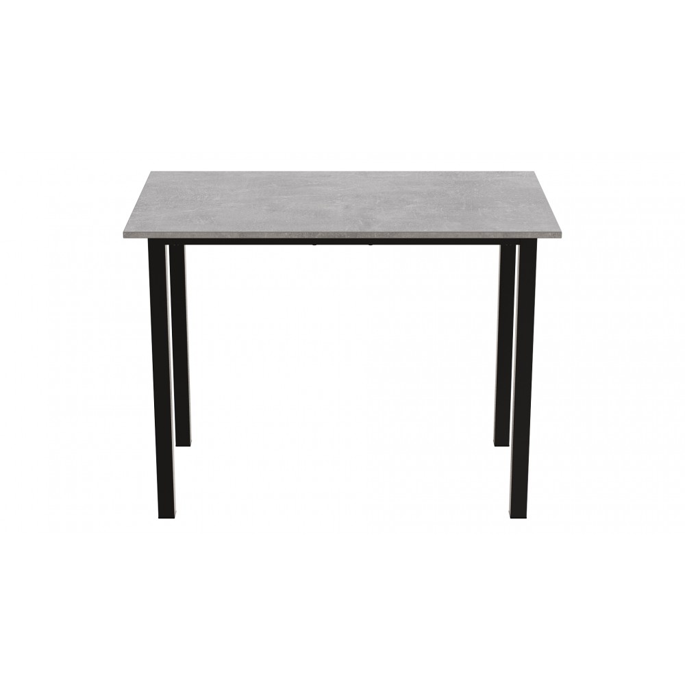 Стіл універсальний Knap Ferrum-decor 750x1000x700 Чорний метал ДСП Бетон 16 мм (FRD-106368)